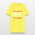 100% American 0% Liberal Republican American Flag