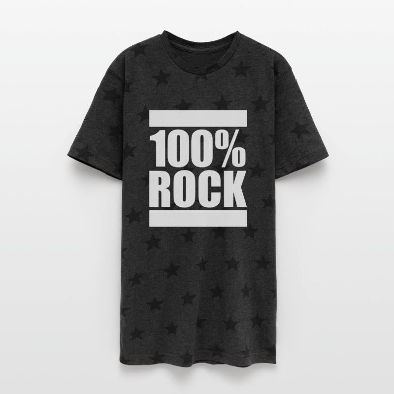 100 % Percent Rock Heavy Metal Music Text Logo