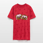 2 Dog Pug Man Woman Couple Two Love Valentines Day