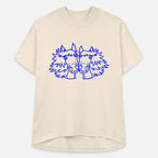 2 horses Team Pony Foal Couple Comic Friends Love