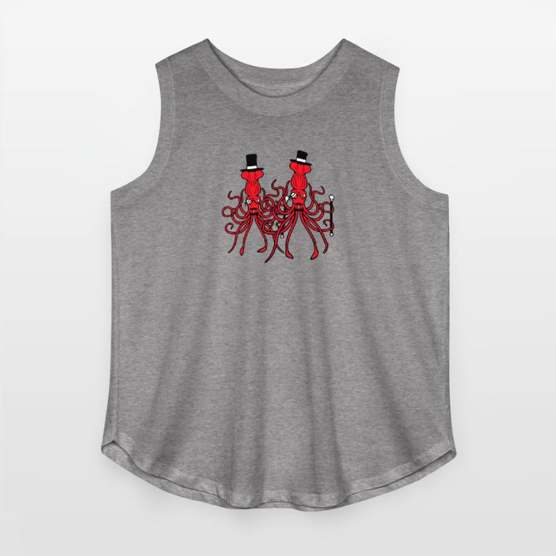 2 octopus sir hat monocle glasses two rich friends