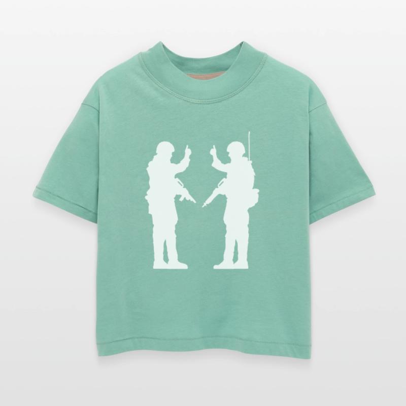 2 Soldiers Greeting War Team Crew Soldier Fighter