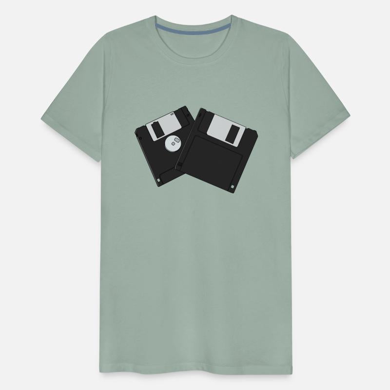 3½ inch high-density vintage floppy diskettes