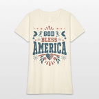 4th of July God Bless America Christian Cross