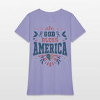 4th of July God Bless America Christian Cross