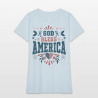 4th of July God Bless America Christian Cross