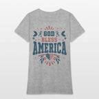 4th of July God Bless America Christian Cross