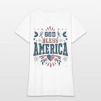 4th of July God Bless America Christian Cross
