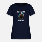 50 States Strong American Bald Eagle America 4th