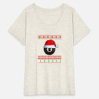 8 Ball Billiard Santa Ball Santa Pajamas