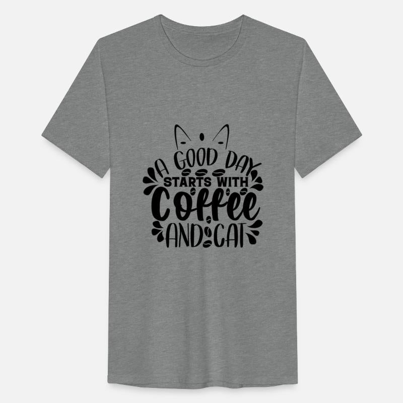 A Good Day Starts with Coffee and Cats