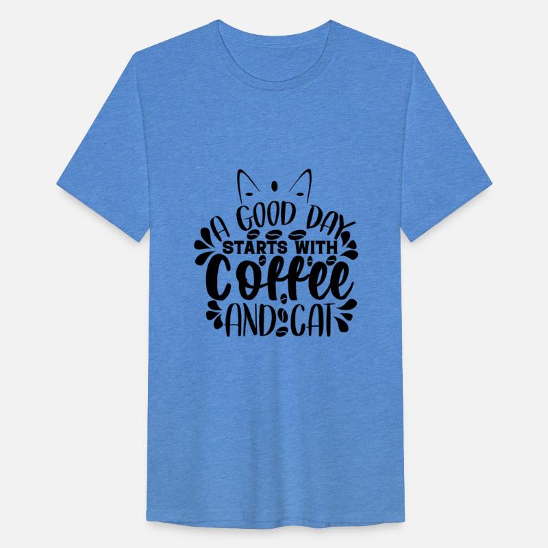 A Good Day Starts with Coffee and Cats