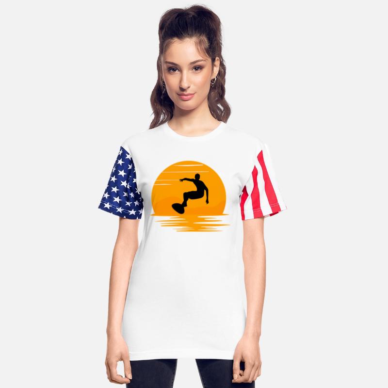 A guy surfing in sunset