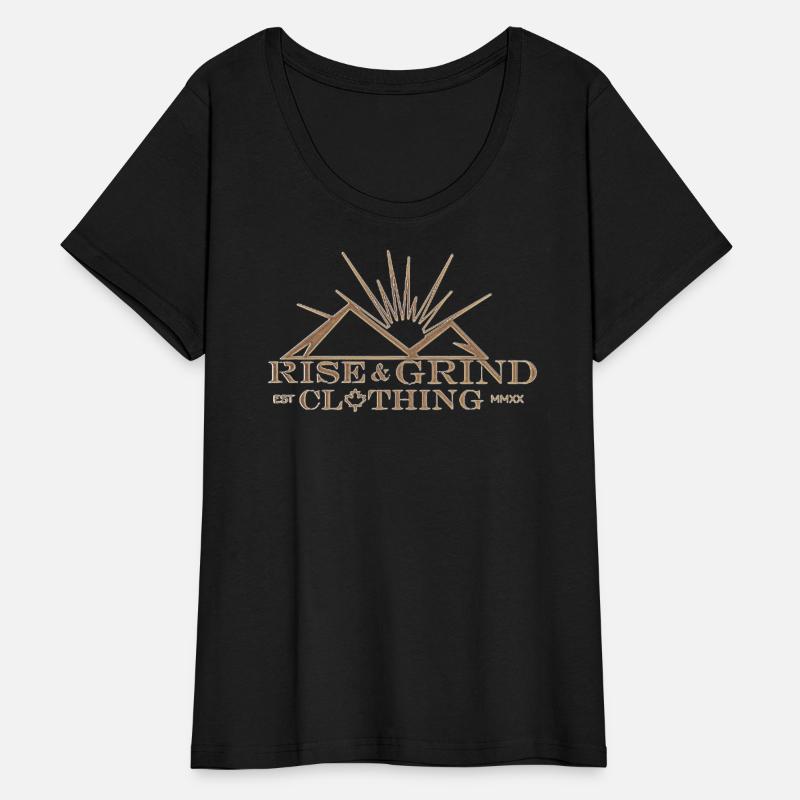 ABOVE THE MOUNTAINS RISE & GRIND CLOTHING CON LOGO
