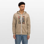 Abstract figures with color effects. Option 1