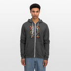 Abstract figures with color effects. Option 1