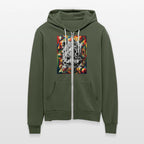 Abstract figures with color effects. Option 1