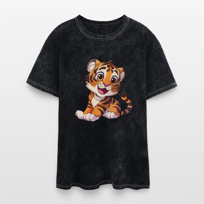 Adorable Tiger Cub With A Charming Smile