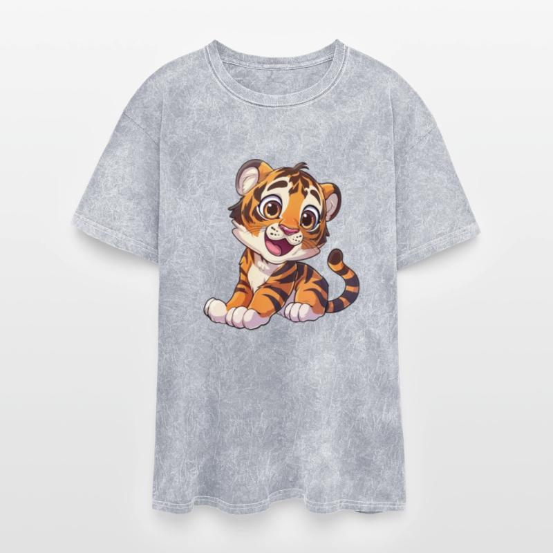 Adorable Tiger Cub With A Charming Smile