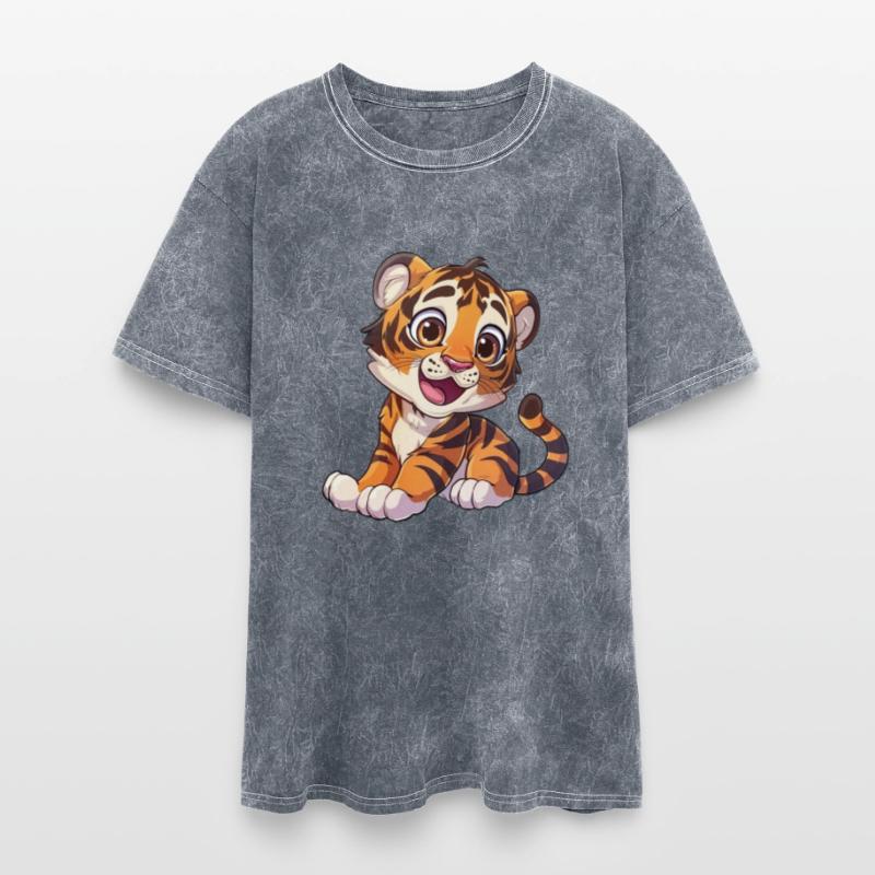 Adorable Tiger Cub With A Charming Smile