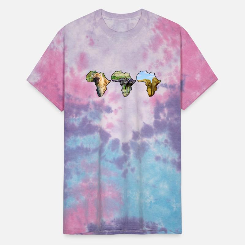 Africa Wildlife Continent Collage Trio