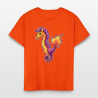 AI Airbrushed Seahorse Ocean Cartoon