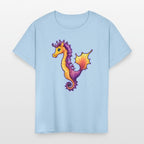 AI Airbrushed Seahorse Ocean Cartoon