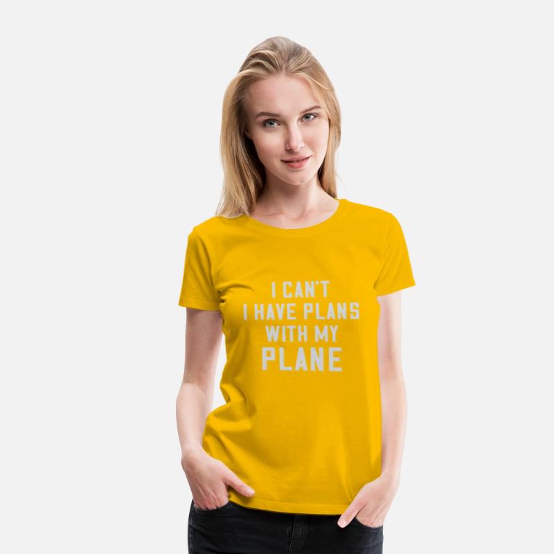 Airline Pilot Pun Aircraft Pilot Plans With Plane