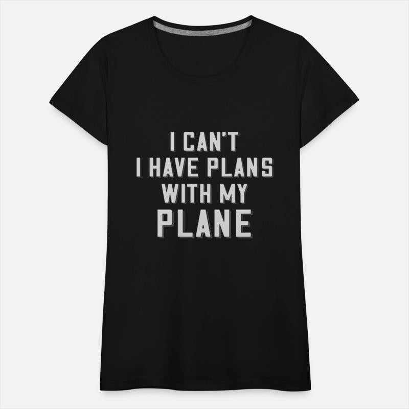 Airline Pilot Pun Aircraft Pilot Plans With Plane