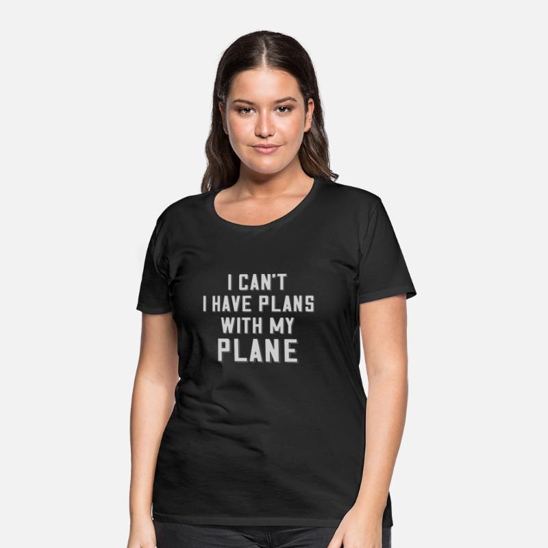 Airline Pilot Pun Aircraft Pilot Plans With Plane