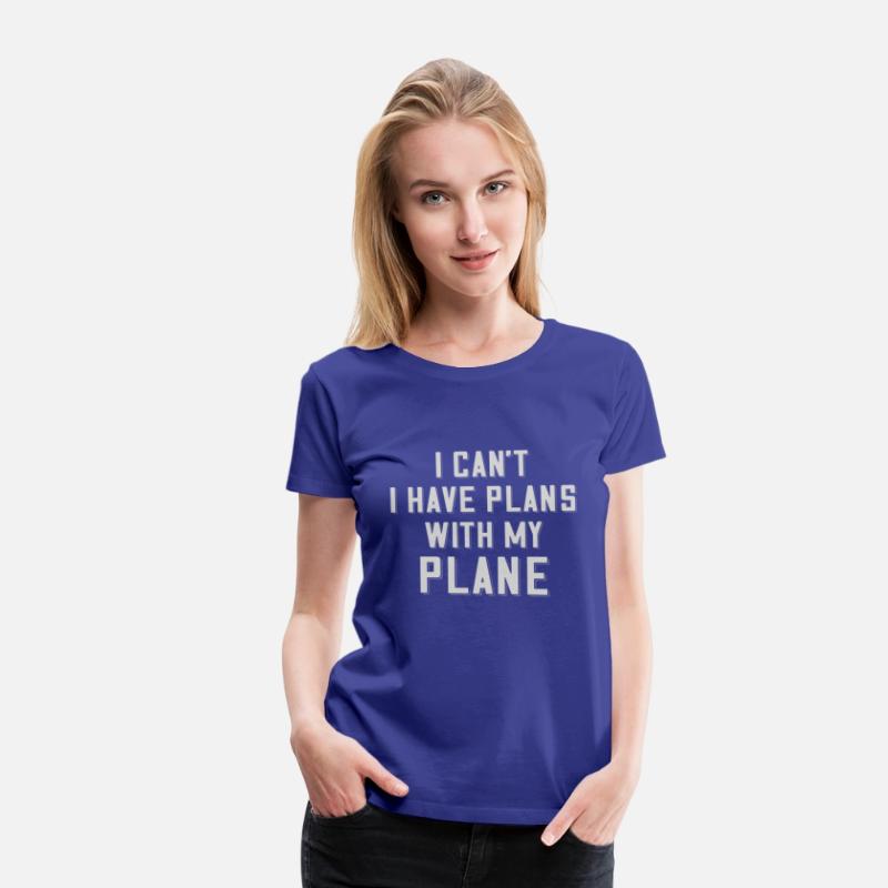 Airline Pilot Pun Aircraft Pilot Plans With Plane