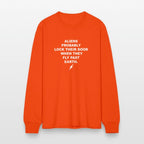 Aliens Probably Lock Their Doors When They Fly