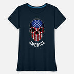 America Flag Skull United States Patriotic USA