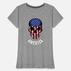 America Flag Skull United States Patriotic USA
