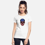 America Flag Skull United States Patriotic USA