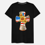 American cross 4th Of July Patriotic