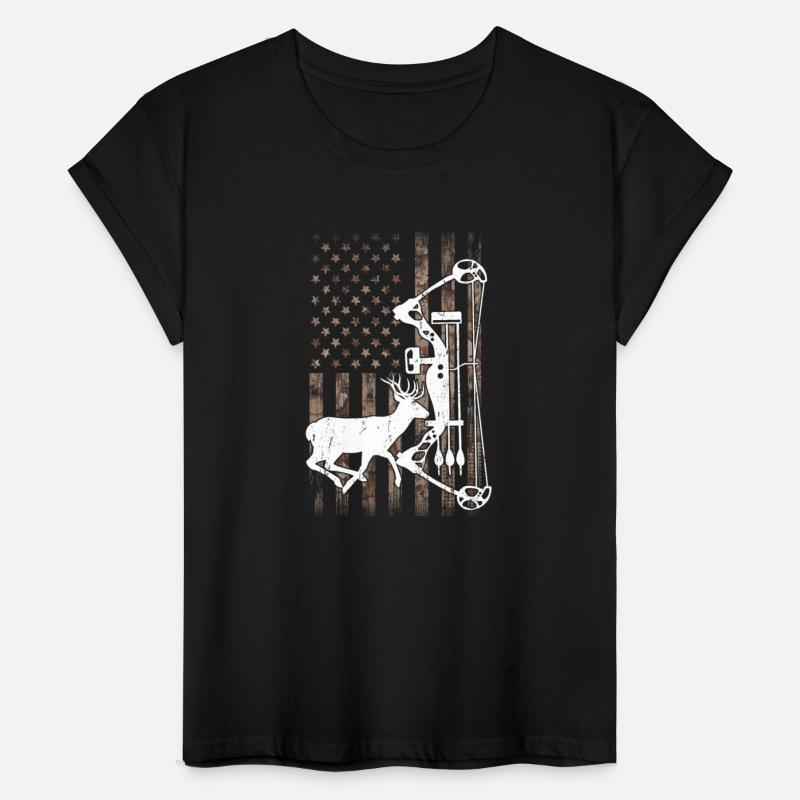 American Deer Hunting Bow Hunter Flag Accessories