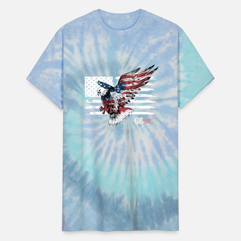 American eagle flag