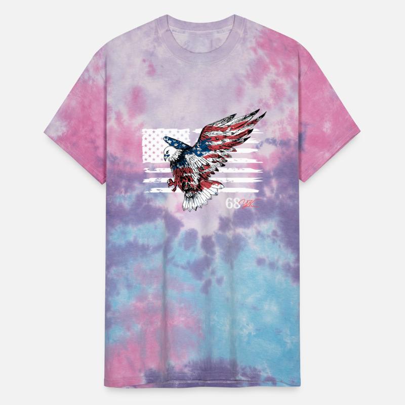 American eagle flag