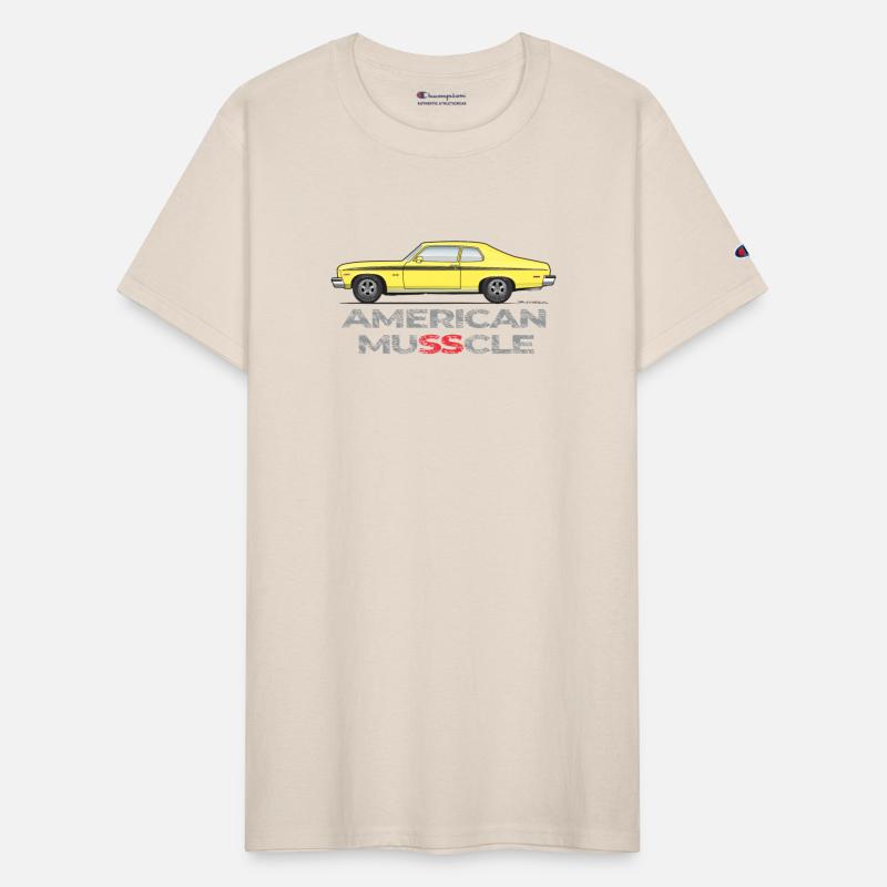 AMERICAN MUSSCLE Light Yellow