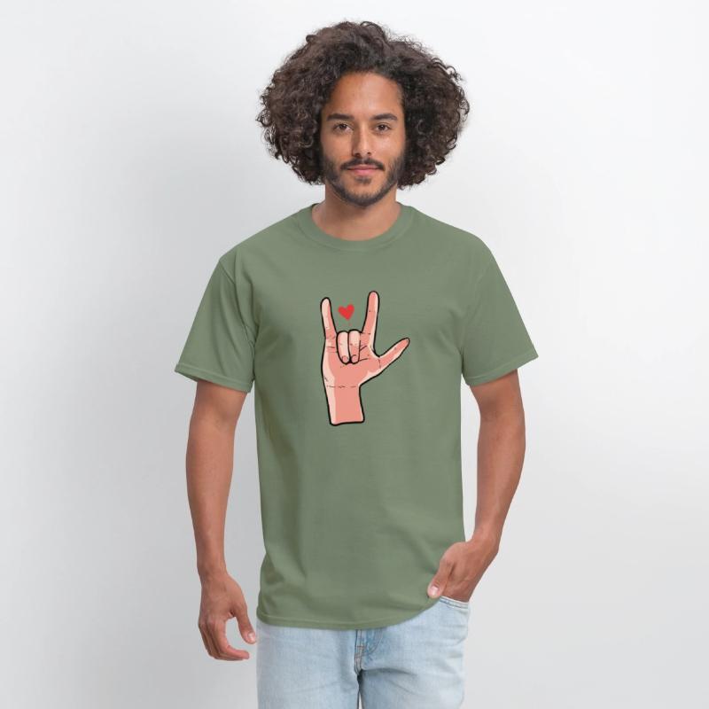 American Sign Language Love Sign Proud ASL Support