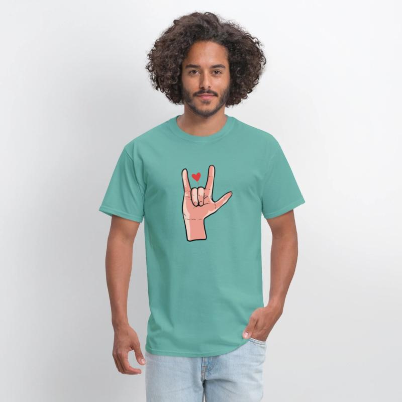 American Sign Language Love Sign Proud ASL Support