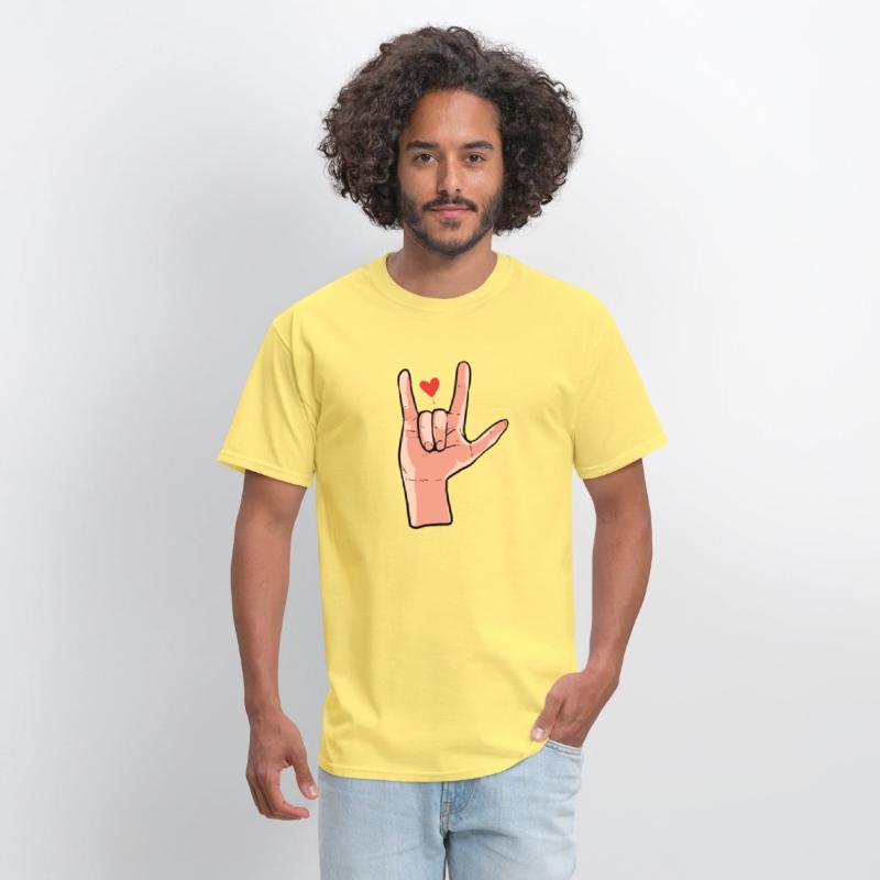 American Sign Language Love Sign Proud ASL Support