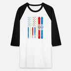 American Sports Flag Athletic Ice Skating Ski 4th