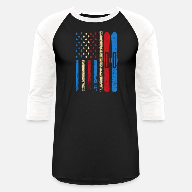 American Sports Flag Athletic Ice Skating Ski 4th