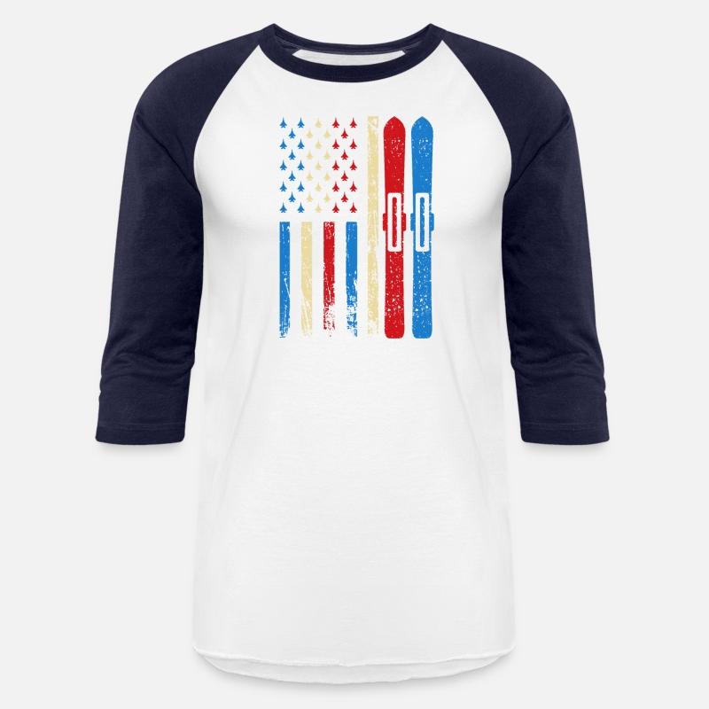 American Sports Flag Athletic Ice Skating Ski 4th