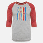 American Sports Flag Athletic Ice Skating Ski 4th