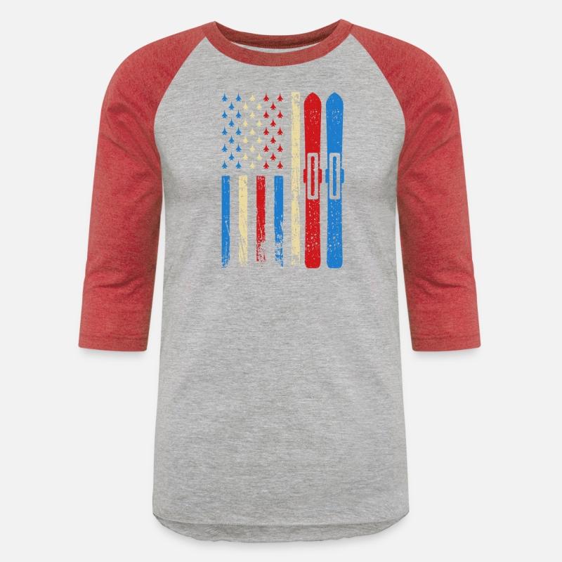 American Sports Flag Athletic Ice Skating Ski 4th