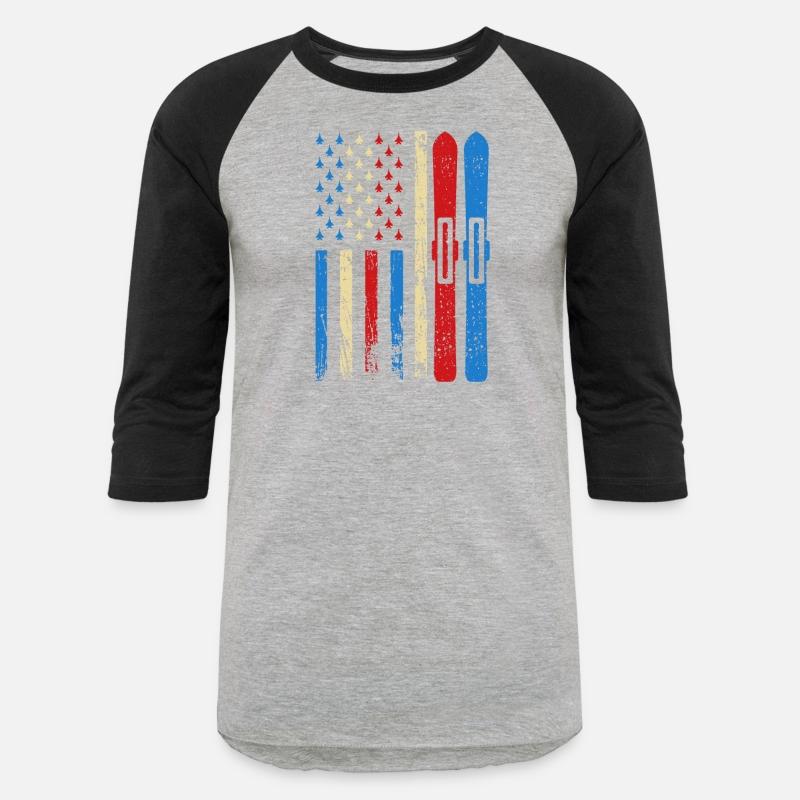 American Sports Flag Athletic Ice Skating Ski 4th