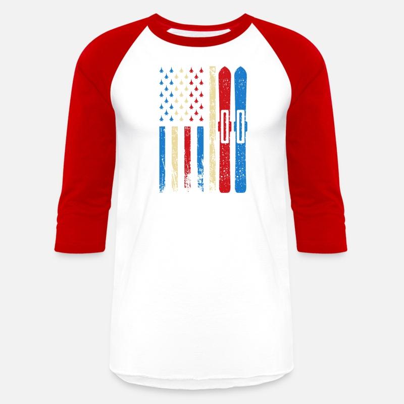 American Sports Flag Athletic Ice Skating Ski 4th